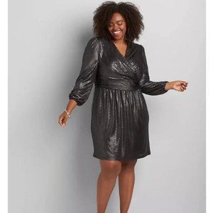 Lane Bryant Fit & Flare Dress sz 26